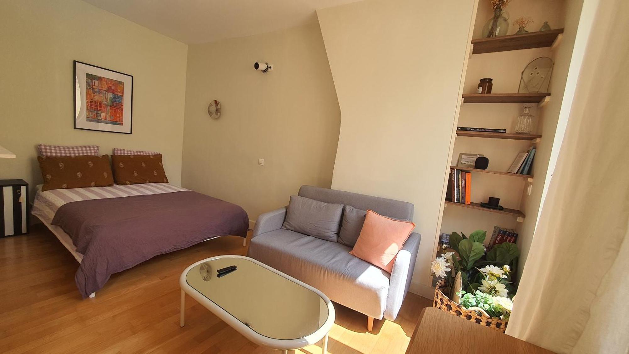 Studio Calme Et Ensoleille Entierement Renove Parigi Esterno foto