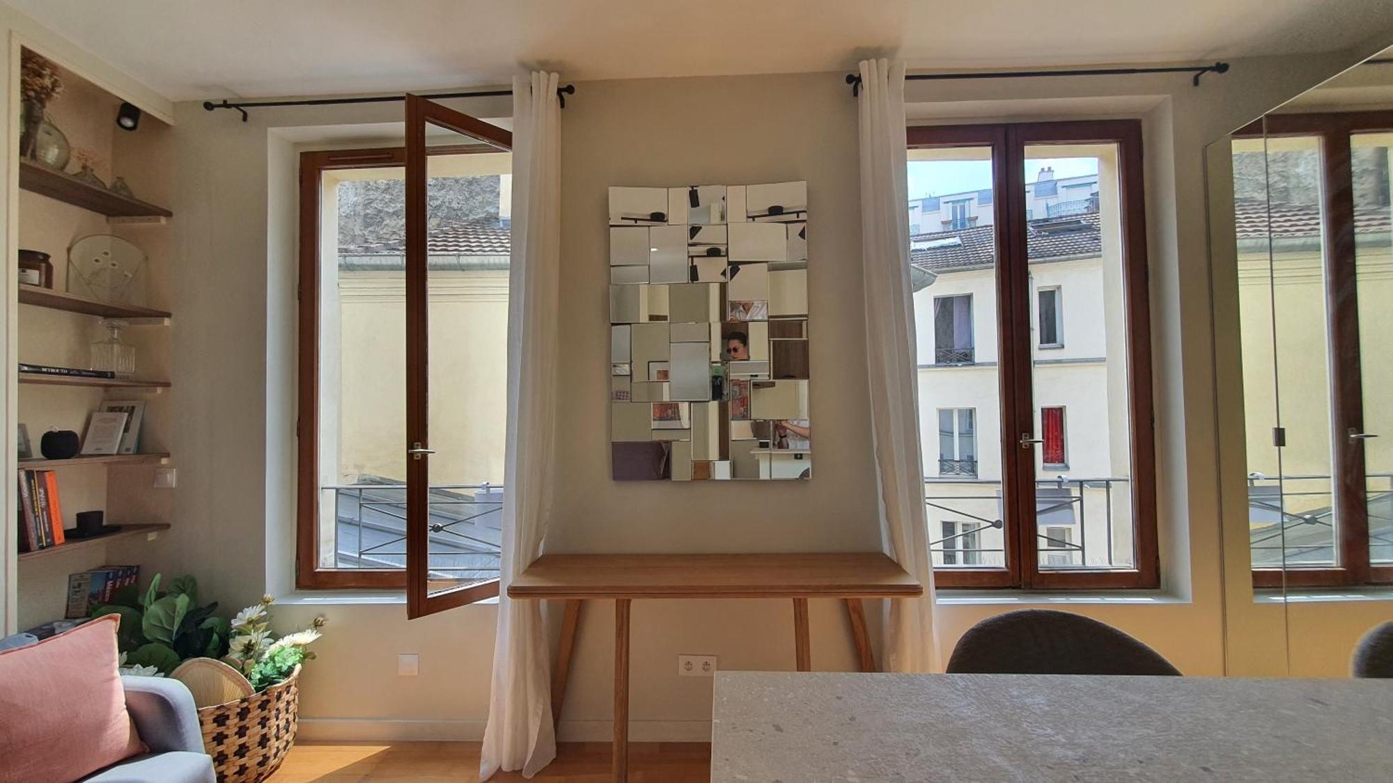 Studio Calme Et Ensoleille Entierement Renove Parigi Esterno foto
